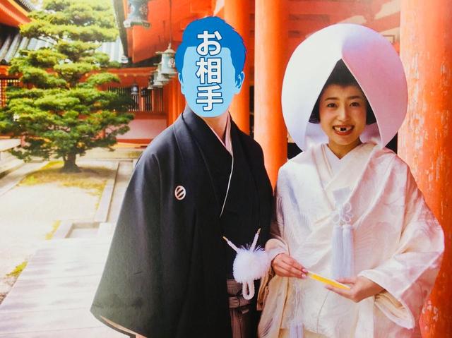 画像: 放送をご覧頂いた皆さんには分かると思うのですが、お相手は前歯も髪もあります。笑