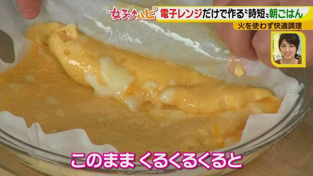 画像8: 涼しくカンタンに!電子レンジで作る朝ごはん♪
~だし巻き卵~