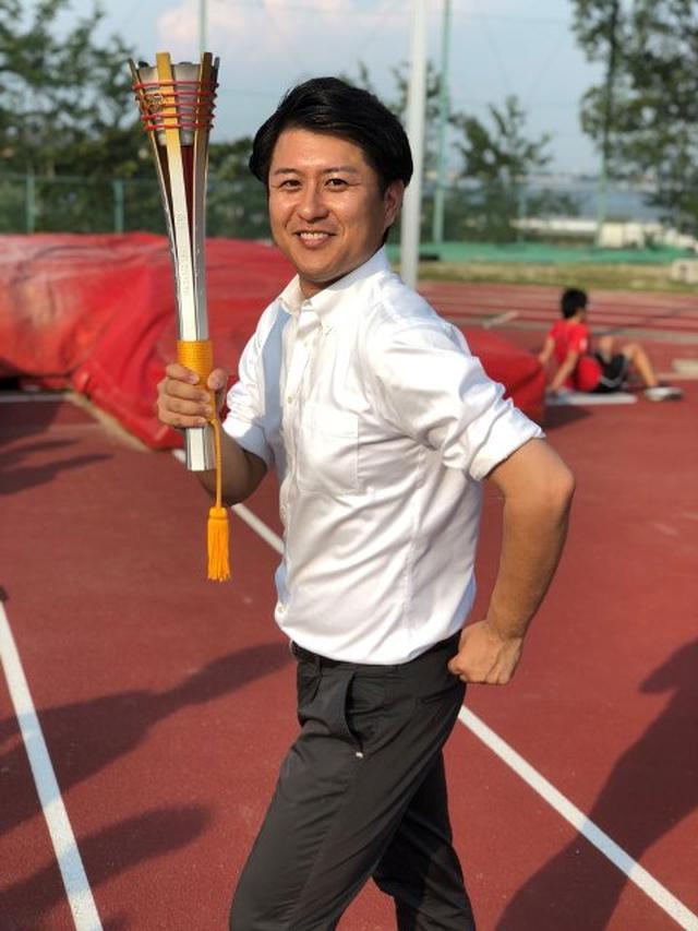 画像: もう聖火を持つ準備は万端です!