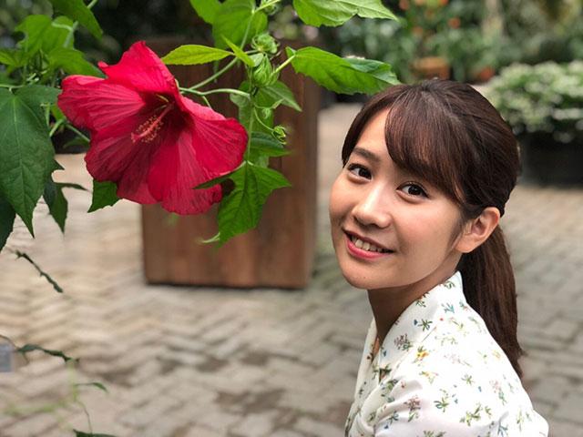 画像: 大きな花でした。