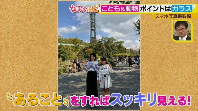 画像8: この秋使えるスマホ写真術!in東山動植物園
グルメ写真は背景を♪人物写真は足位置を意識して♪