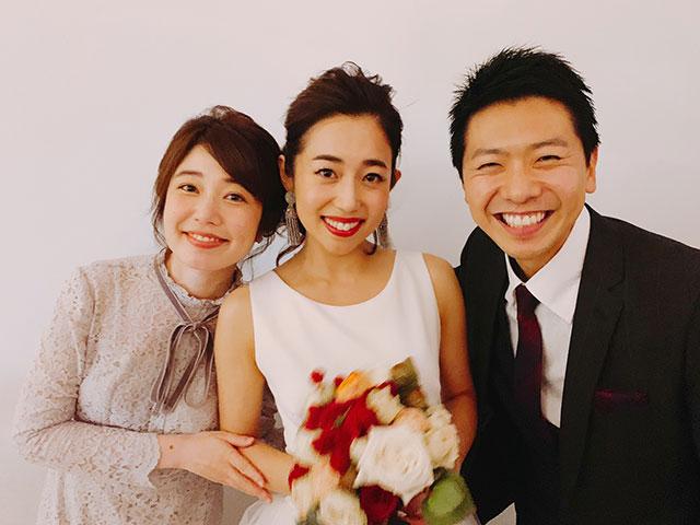 画像: たっぷり幸せをわけて頂きました。お母様への手紙から溢れる奈都子さんの愛に感動!上坂くんと一緒にアフターパーティーの司会を務めました。