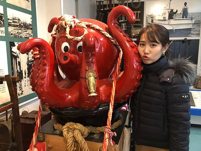 画像: タコ顔です