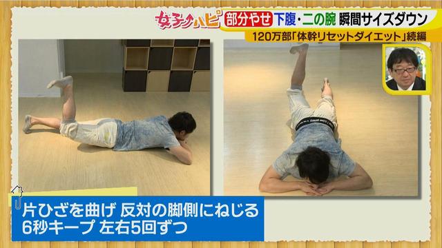 画像5: 瞬間サイズダウンエクササイズ!究極の部分やせ♪
ほっそり二の腕もスッキリ下腹も1日キープ!