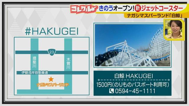 画像11: ナガシマスパーランド話題のハイブリットアトラクション!
急降下しーの、持っていかれーの、無重力でおかしくなりーの♪