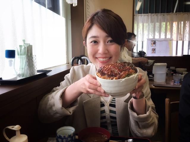 画像: 道の駅すぐ傍で名物のしいたけカツ丼を食べました。出演して頂いたしいたけ農家の方が栽培したしいたけだったと判明!なんだか嬉しかったです。