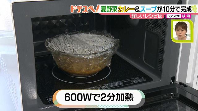 画像11: 暑い時期にオススメ! 火を使わないで10分以内で作れる、お手軽夏野菜カレー&スープレシピ