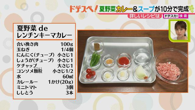 画像3: 暑い時期にオススメ! 火を使わないで10分以内で作れる、お手軽夏野菜カレー&スープレシピ