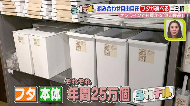 画像4: 無印良品で大人気!オンラインストアでも購入できる!年間25万個も売れている、フタが選べる!?ダストボックスに大注目♪