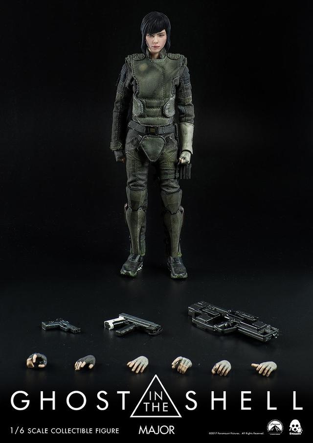 画像3: 「ゴースト・イン・ザ・シェル」スカーレット・ヨハンソン
少佐 メジャー 1/6 アクションフィギュア 2018年2月発売予定