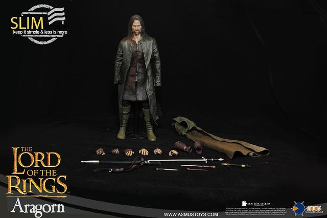 画像4: 「ロード・オブ・ザ・リング」
ヒーロー・オブ・ミドルアース
アラゴルン 1/6 コレクティブル アクションフィギュア スリム ver LOTR00 2017年7~9月発売予定