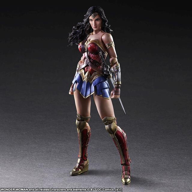 画像1: 人気可動フィギュア「プレイアーツ改」シリーズから、
映画『ワンダーウーマン』版ワンダーウーマンが登場!