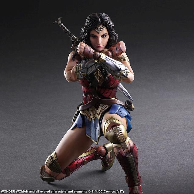 画像2: 人気可動フィギュア「プレイアーツ改」シリーズから、
映画『ワンダーウーマン』版ワンダーウーマンが登場!