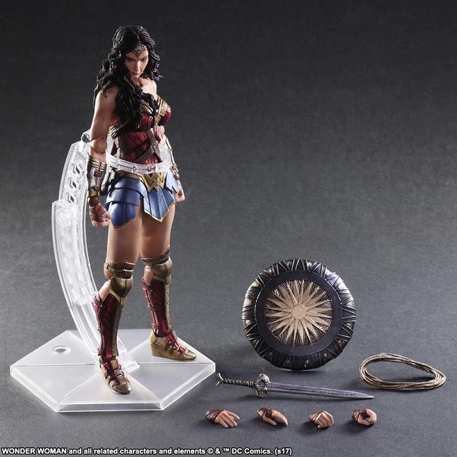 画像3: 人気可動フィギュア「プレイアーツ改」シリーズから、
映画『ワンダーウーマン』版ワンダーウーマンが登場!