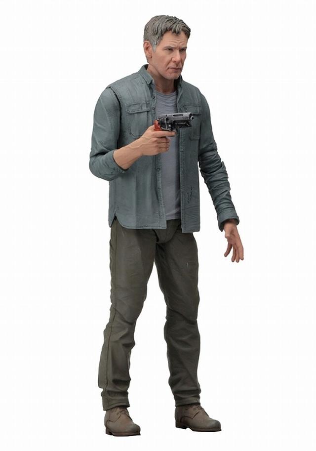 画像: 肖像権をクリアして製作された頭部は、7インチフィギュアクラスとは思えないクオリティ!
『ブレードランナー2049』でハリソン・フォード演じるリック・デッカードが単体発売!