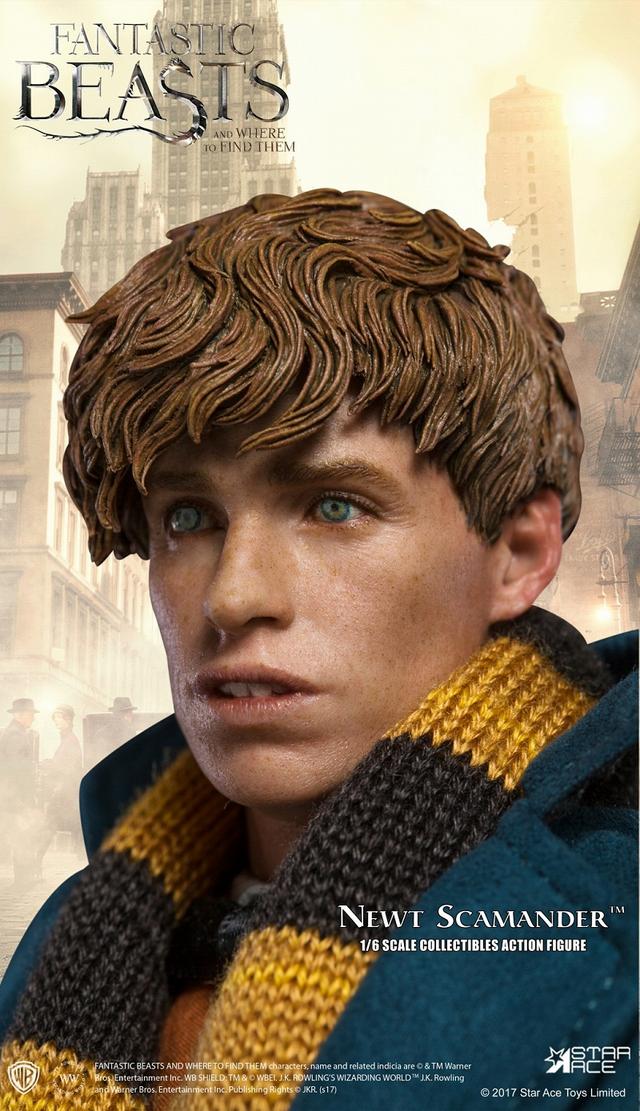 画像2: ハンドペイントで丁寧に仕上げられたこだわり塗装で、
エディ・レッドメイン演じるニュートの表情をリアルに表現したアクションフィギュア登場!