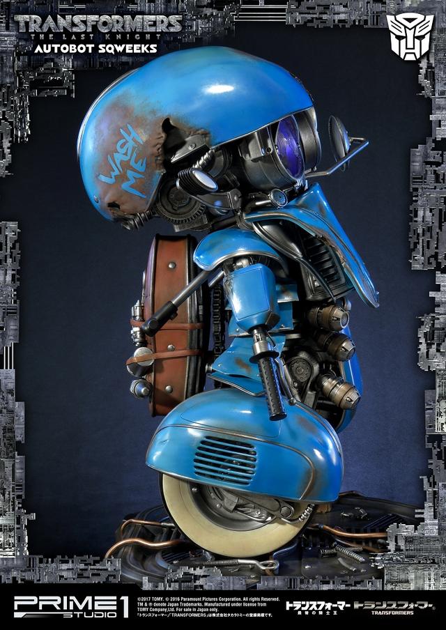 画像2: 撮影用プロップのような高いクオリティを実現した
プライム1スタジオの新作「トランスフォーマー 最後の騎士王』から「スクィークス」が登場!