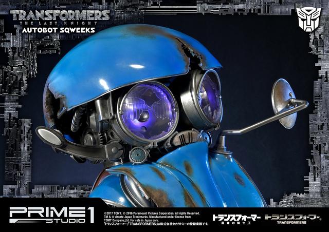 画像4: 撮影用プロップのような高いクオリティを実現した
プライム1スタジオの新作「トランスフォーマー 最後の騎士王』から「スクィークス」が登場!