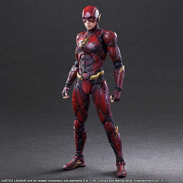画像1: 光沢とマットな質感を塗り分け、リアリティを追求した
フラッシュがプレイアーツ改として立体化!