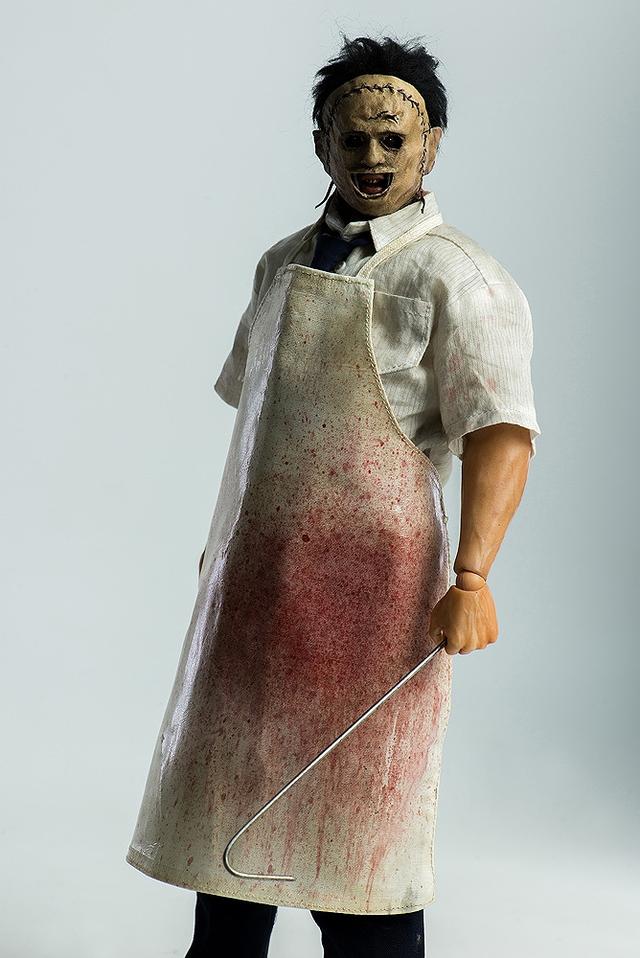 画像5: 「悪魔のいけにえ」レザーフェイスの可動フィギュア登場!
リアルな植毛式を採用することで劇中の見た目を再現!