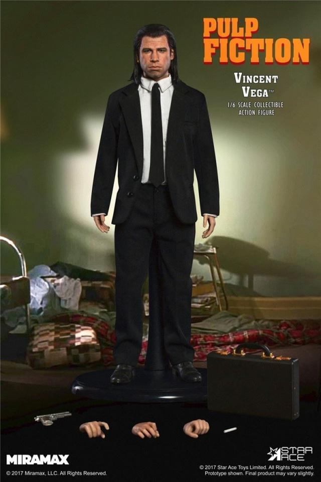画像3: ヴィンセント・ベガ ジョン・トラボルタ 1/6スケール コレクタブルアクションフィギュア