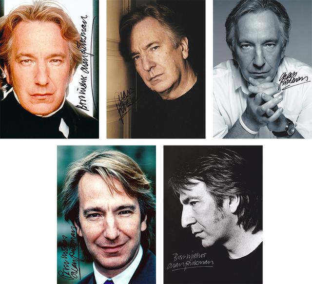 画像: アラン・リックマン ポートレートセット