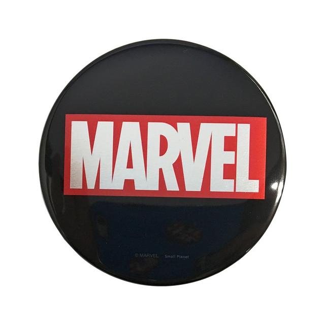 画像: マーベル 缶バッジ ロゴ http://screenstore.jp/shopdetail/000000002823/
