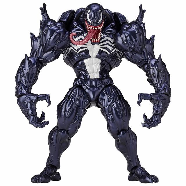 画像1: 「ヴェノム」の幅広い可動域を実現したリボルテックが再販決定!
スパイダーマンを一回り大きくしたボディサイズはど迫力!