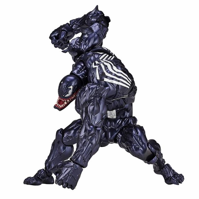 画像3: 「ヴェノム」の幅広い可動域を実現したリボルテックが再販決定!
スパイダーマンを一回り大きくしたボディサイズはど迫力!