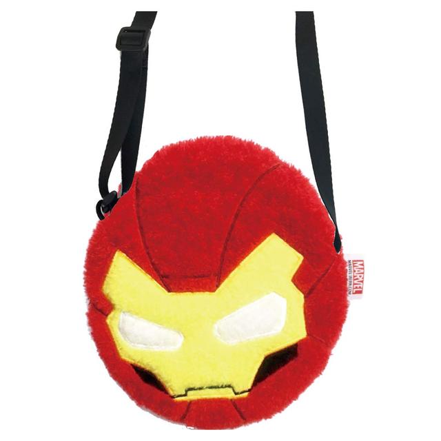 画像: 「マーベル」ふわふわ ぬいぐるみ ポシェット アイアンマン グリヒル screenstore.jp