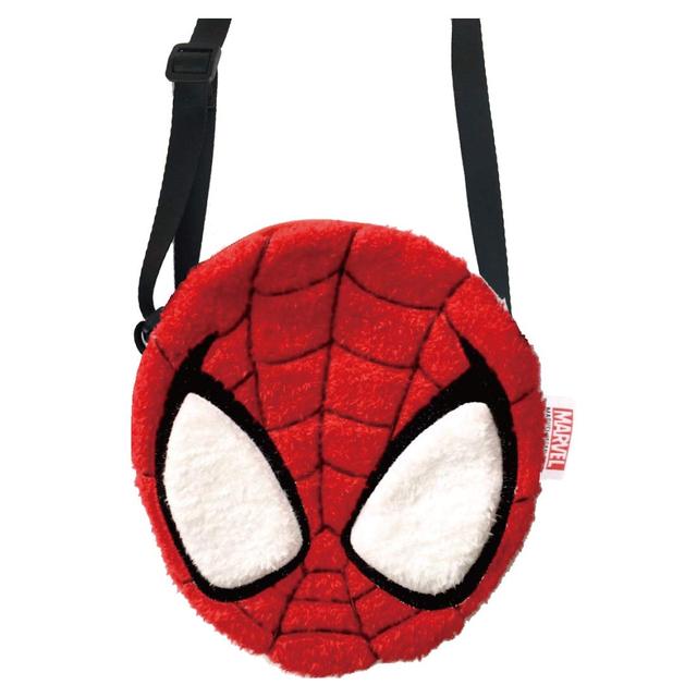 画像: 「マーベル」ふわふわ ぬいぐるみ ポシェット スパイダーマン グリヒル screenstore.jp