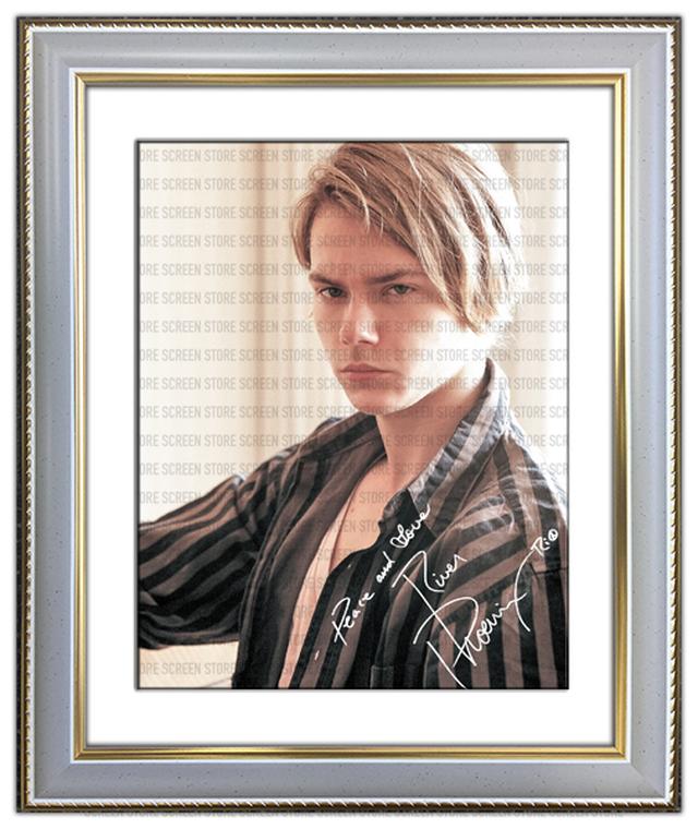 画像: 【リヴァー・フェニックス】 サイン(リプリント)入り額装ポートレート Type-C