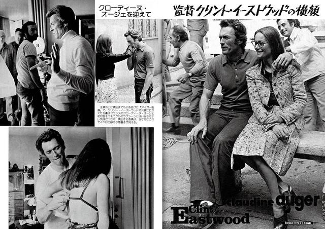画像: 監督4作目になる「アイガー・サンクション」の撮影風景