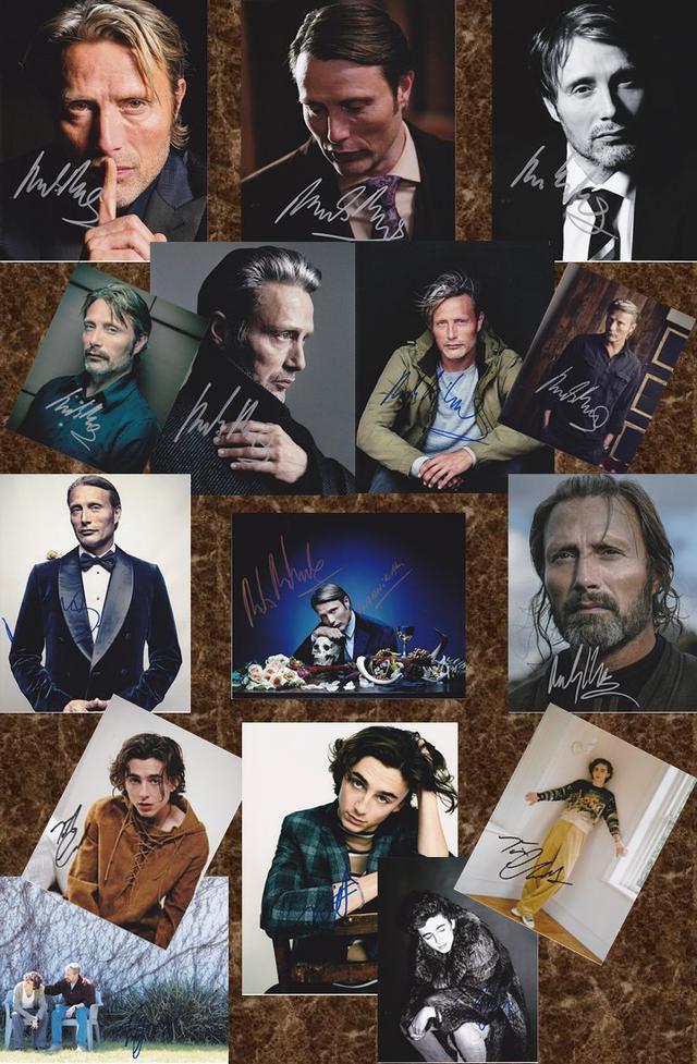 画像: ★マッツ・ミケルセン&ティモシー・シャラメ——多くのファンから熱烈な支持を誇る、ベテラン&ライジング・スターの二人に特化した直筆オートグラフをスペシャル・ラインナップ!
