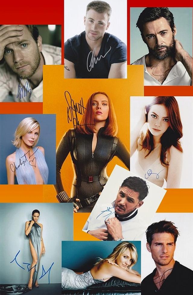画像: ★スカーレット・ヨハンソン、トム・クルーズ、エマ・ストーン、ヒュー・ジャックマン、シャーリーズ・セロン、トム・ハーディー等々、魅惑の表情に酔いしれる―—SCREENで不動の人気を誇るアクター&アクトレスの直筆オートグラフをラインナップ!