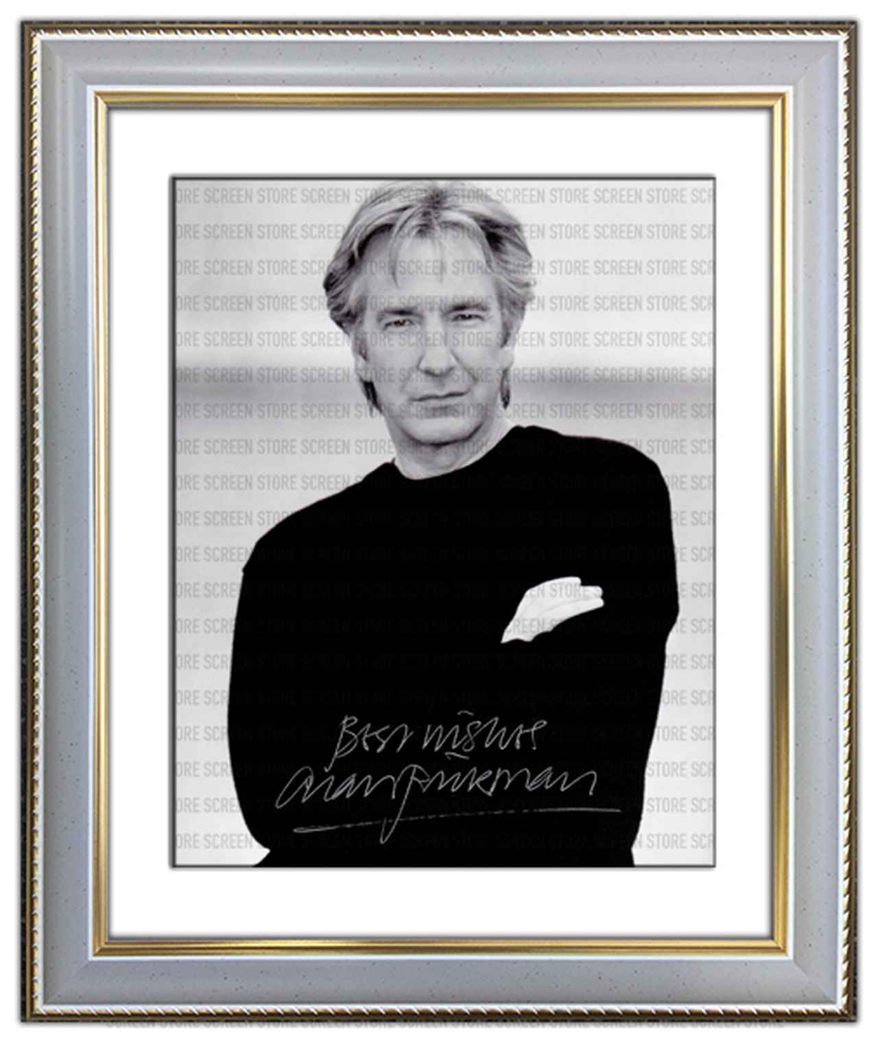 画像: 没後4年 【アラン・リックマン】 サイン入り額装メモリアル・ポートレートが1月14日より発売へ