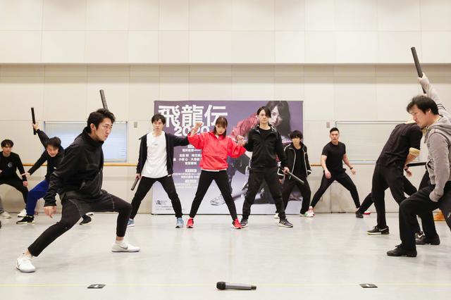 画像: 稽古場公開でのインタビュー(1月14日)