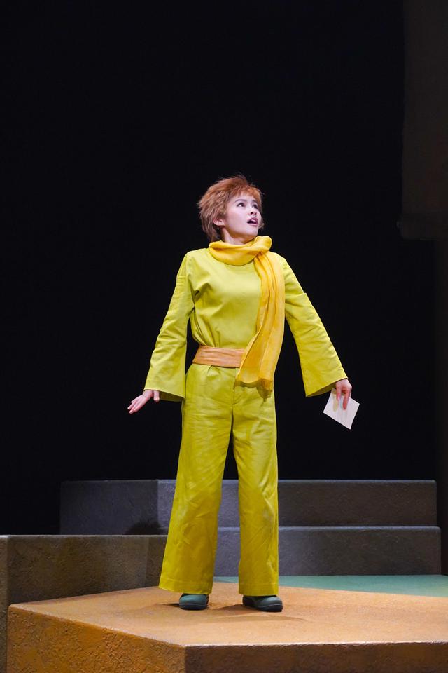 画像: 王子さま役の昆夏美 撮影:刑部アツシ