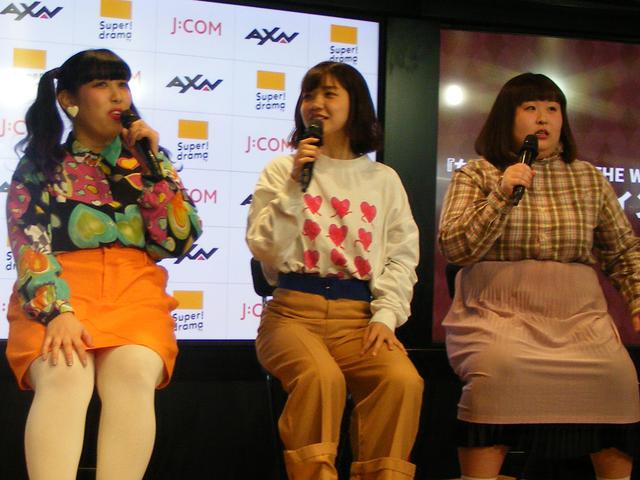 画像: 左から3時のヒロインのゆめっち、福田麻貴、かなで