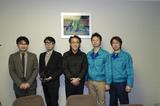 画像: 写真左から上野 隆さん、大石 誠さん、インタビュアーの諏訪光二、芦田哲郎さん、藤村有一さん。