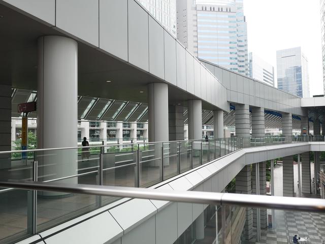 画像: 品川駅港南口から雨でもぬれずに行けます