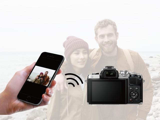 画像: ▲簡単な設定で撮影した画像をすぐにスマホへ転送、そしてSNSなどへアップできるのは便利だ。 www.olympus-imaging.jp