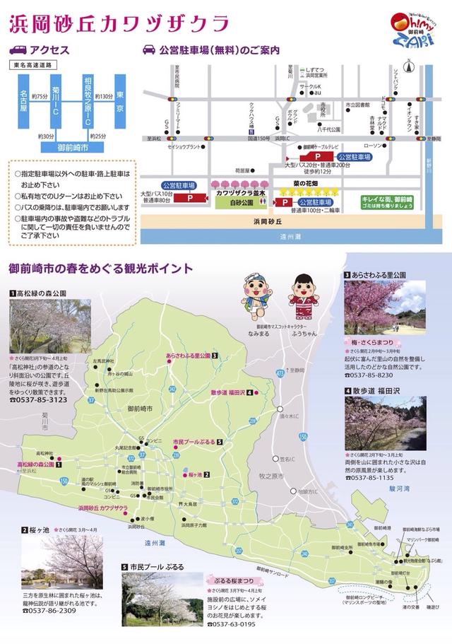 画像: 他にもカワヅザクラの名所がたくさんあります