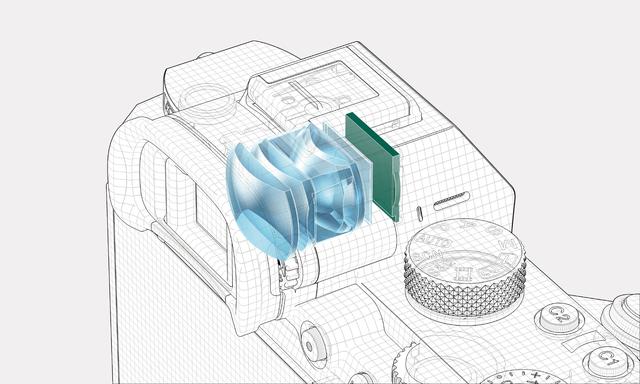 画像: ▲EVFは高解像・高コントラスト・高速起動の「XGA OLED Tru-Finder」でファインダー倍率は0.78倍と見やすい。