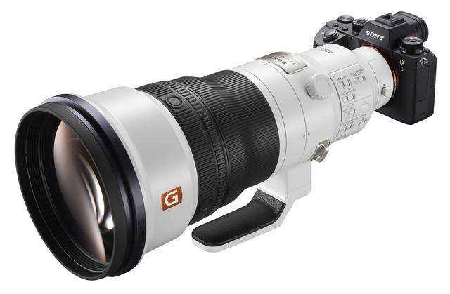 画像: ソニーα9に装着したFE 400mm F2.8 GM OSS