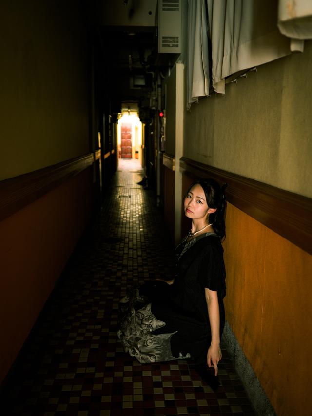 画像: 「柳ケ瀬は今日みなさんが体験したような感じのところです。今日撮った写真が、30年後も記録として残っているように願っています」(モデルの椎名真夕) ●撮影:ハヤシアキヒロ