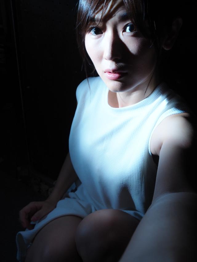 画像: 「ストロボを使って、うまく自撮りができました!」(木嶋のりこ)