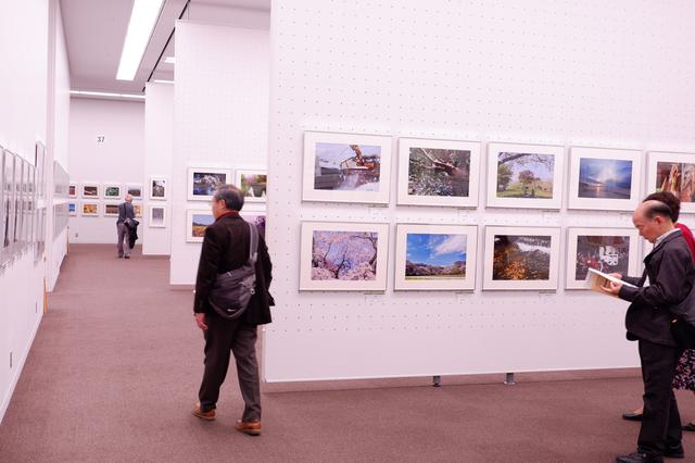 画像2: 広々とした素晴らしい空間に、余裕をもって作品が展示されています。
