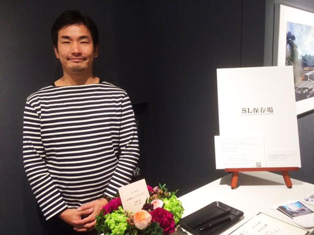 画像: 山下さん。彼はレイルマンフォトオフィス所属です。そう、社長さんは鉄道写真家・山崎友也氏です。