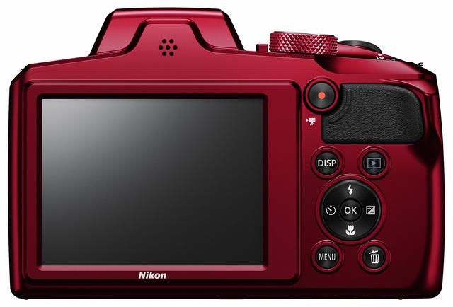 画像: COOLPIX B600背面